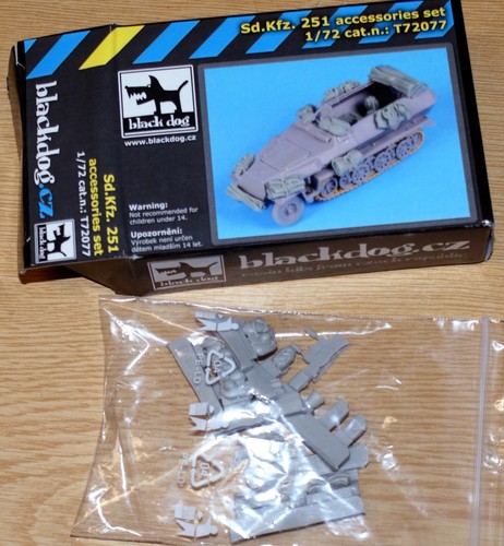 Kfz 251 accessories set - sd.kfz.251,