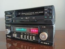 80er UdSSR Kassettenspieler und Autoradio RAR Sammelbar Lada Gaz Vaz DEFEKT
