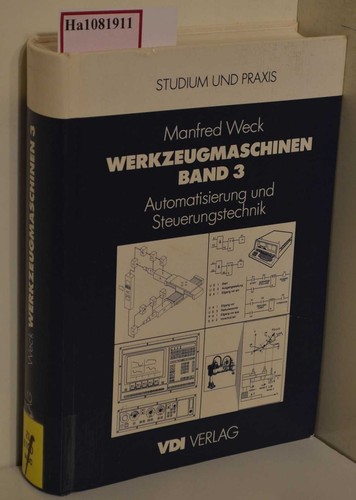 Werkzeugmaschinen band 3 - band,