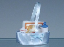 Babyset hellblau, Puppenhaus