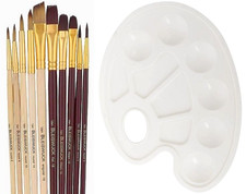 Pinselset 10 Pinsel + 1