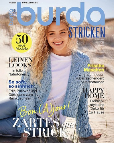 Burda stricken ausgabe 2025 - ausgabe, 03/2025
