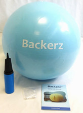 Backerz Gymnastikball FitnessBall Ballstuhl Sitzball 55cm Pumpe ohne Ballauflage
