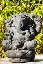 Ganesha Lavastein Skulptur