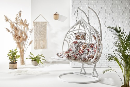 Polyrattan hängesessel - polyrattan,