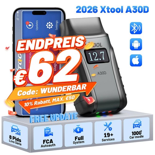 Xtool a30d auslesegerät - a30d,