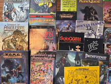 Role Play Books RPG games