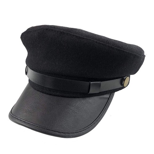 Schwarzer chauffeur hut - schwarzer,