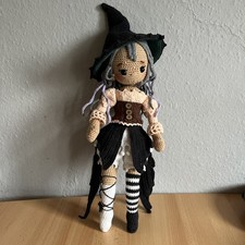 Amigurumi Puppe Elfe Hexe 41cm