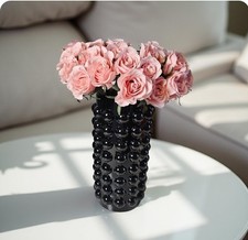 Bubbel Blumenvase Vase schwarz