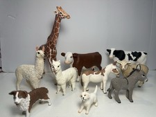 Schleich Lot Of 10.  Cows