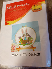 Kreuzstickbild Osterhase (3)