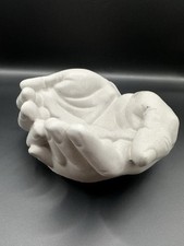Deko Schale Offene Hände Figur Nivelliermasse Beton Handschale ***HANDMADE***