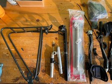 Konvolut Fahrrad-Ersatzteile /