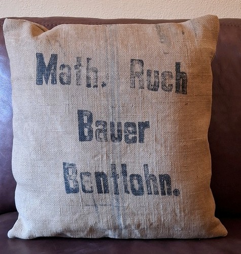 Kissenbezug aus alten