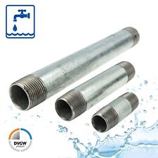 Rohrdoppelnippel - Langnippel Stahl verzinkt, Typ 23 - verschiedene Größen