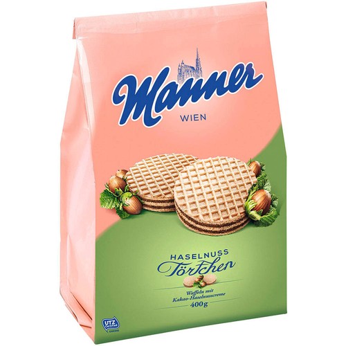 Manner törtchen haselnuss - manner,