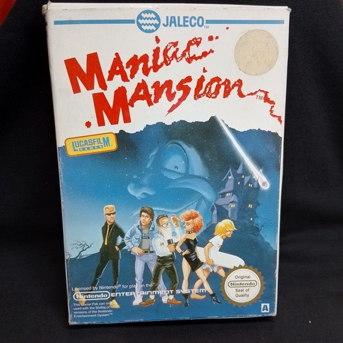 Maniac mansion nintendo - maniac,