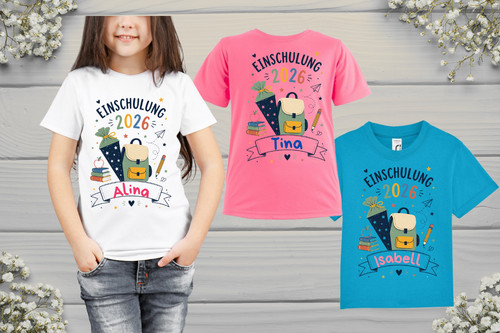 Shirt mädchen kurzarm - mädchen, inkl