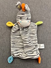 Nicotoy Schmusetuch Zebra Kuscheltuch Schnuffeltuch Simba Toys