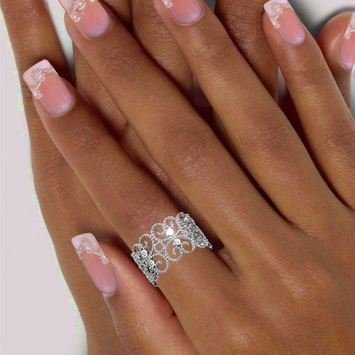Breiter damen ring - breiter, echt