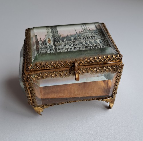 Antique jewellery box 19th - antique,