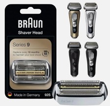 NEU Braun 92S Series 9 Ersatz-Set mit Scherkopf Ersatzscherkopf NEU