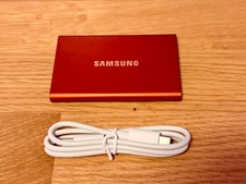 Samsung Portable SSD T7, 2 TB, USB 3.2 Gen 2, Rot