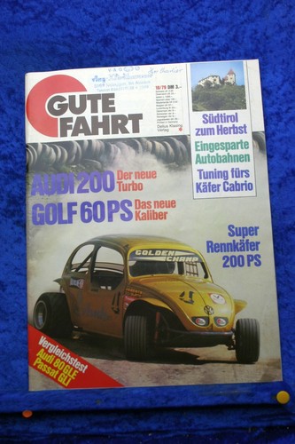 Gute fahrt audi 200 - gute, 10/79