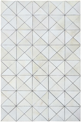 Leder teppich patchwork - teppich,