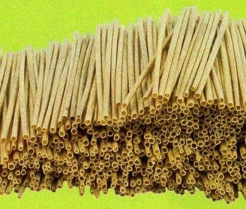 100 bastelstrohhalme natur - bastelstrohhalme,