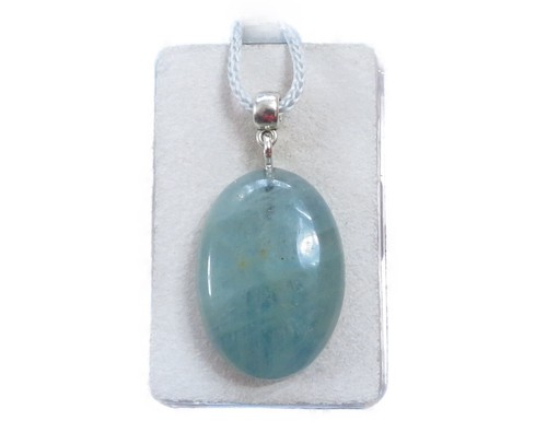 Aquamarin cabochon anhänger - cabochon,