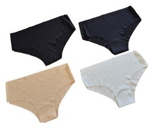 Nahtlos Slip - 4er Paket - Panty ohne Naht - unsichtbar unter engen Leggings