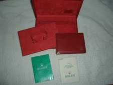 Orig. Box für Rolex Uhr incl. original Zertifikat u. Mäppchen. Selten angeboten!