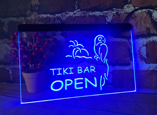 Tiki bar offenes - bar, led