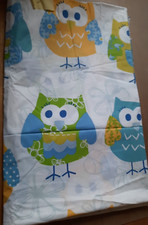 Kleiderstoff Patchworkstoff Baumwolle große EULEN , 2,55 x 1,60 Meter