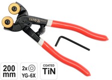 Fliesenzange Mosaikzange Fliesenbrechzange Glasurzange Glasbrechzange 200mm TIN