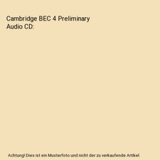 Cambridge BEC 4 Preliminary Audio CD