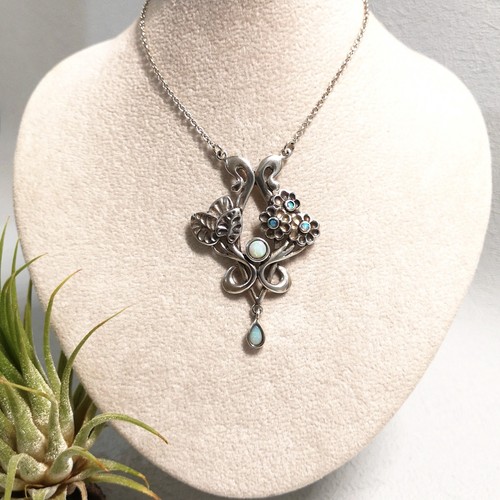 Opal schmuck collier - opal,