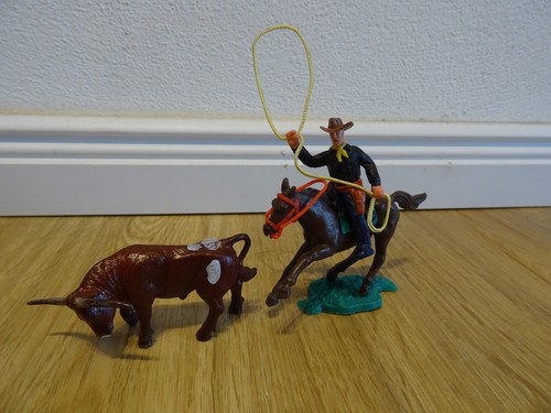 Timpo toys figur cowboy mit - timpo,
