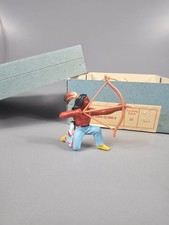 DDR Gummi Indianer Michikinikwa hellblau Emil Bayer KG NEU unbespielt