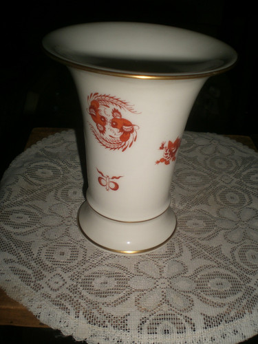 Meissen wahl tischvase mit - 1.wahl,