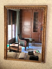 Antik Großer Spiegel Louis