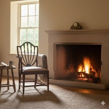 Antike Sessel Regency Stil