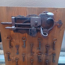 Rare 17th century door lock - 17th,