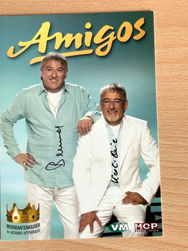 Amigos autogrammkarte original - amigos,
