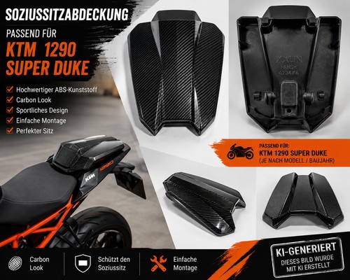 Soziussitzabdeckung