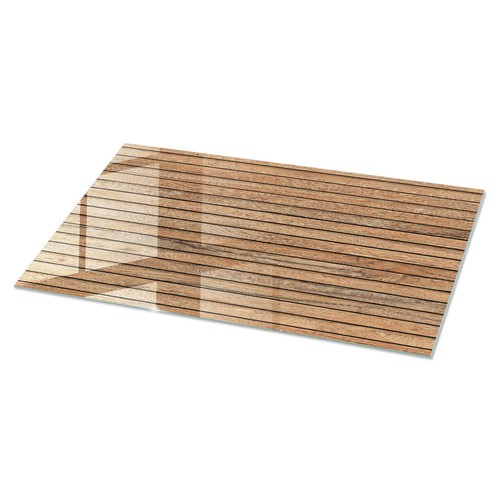 Glas tischplatte mit druck als - druck,