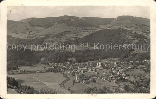 Schoenau schwarzwald panorama - schoenau,