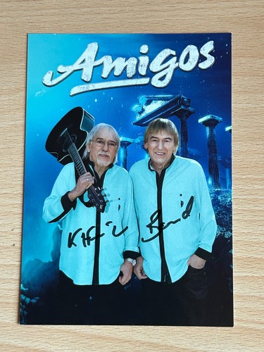 Amigos autogrammkarte - -,